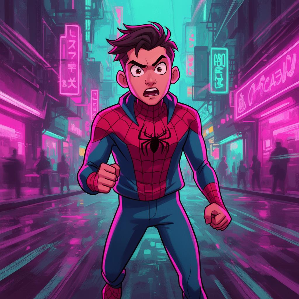 GNI MEDIA Animation — stylized cel-shaded animated character